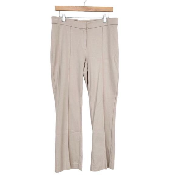 J. Jill Tan Cotton Ponte Pants Sz S - Picture 1 of 5